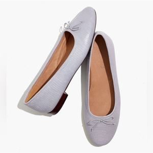 Elegant Gray Women's Ballet Flats